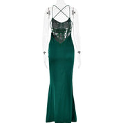 Vestido de satín