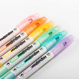Set de resaltadores colores pastel