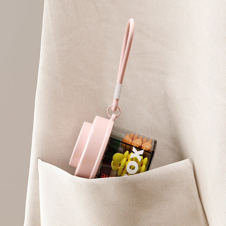 Pastillero hermético con correa portátil - Dressygt