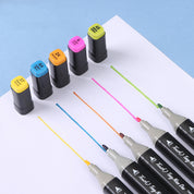 Set de 24 marcadores con estuche