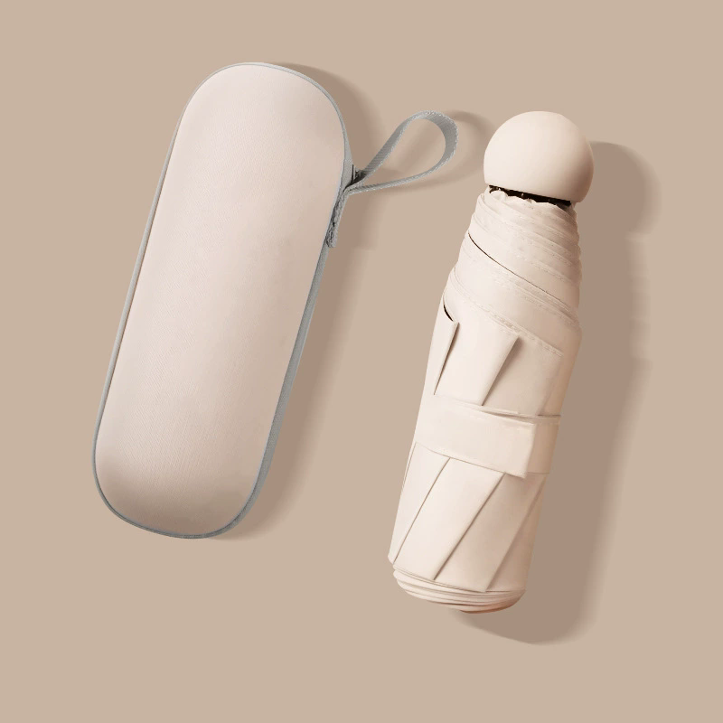 Mini sombrilla con estuche