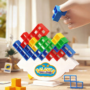 Juego de equilibrio de 48 bloques