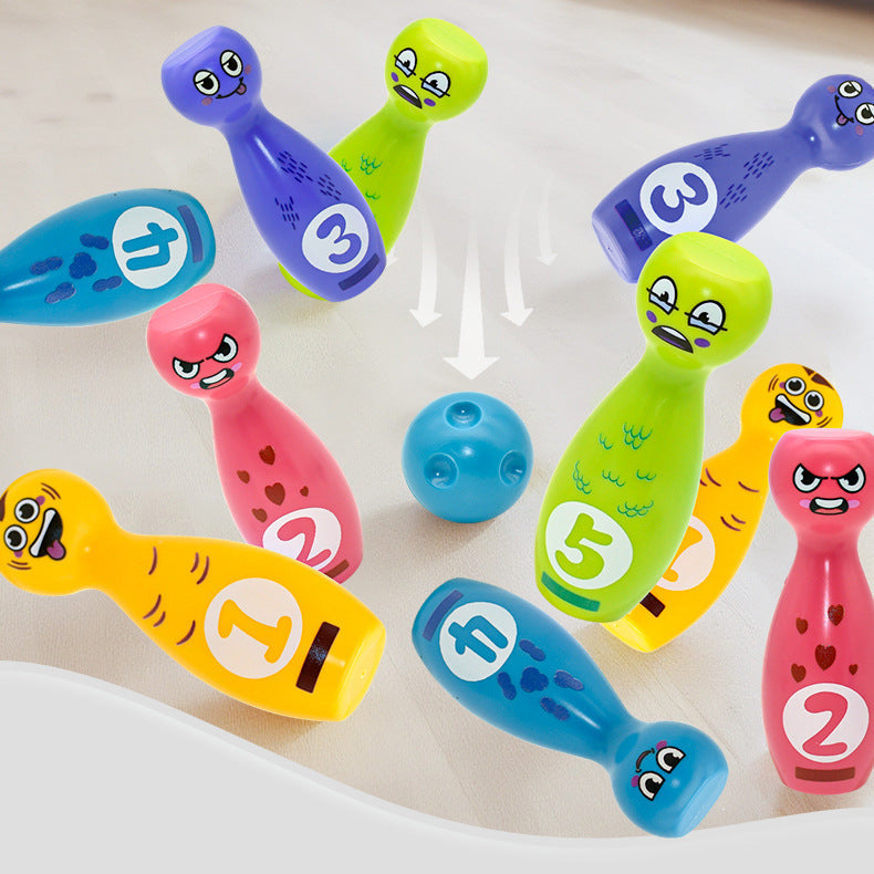Juego de boliche infantil 3 en 1