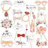 Accesorios para fotos de team bride
