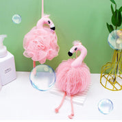 Esponja de baño con forma de flamingo - Dressygt