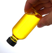 Set de mini botellas de vidrio con tapa