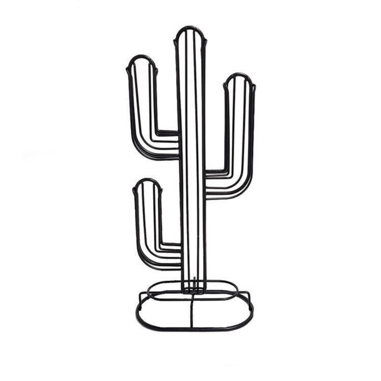 Organizador de capsulas en forma de cactus