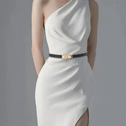 Cinturón clásico con detalle dorado - Dressygt