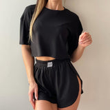 Conjunto de short y blusa