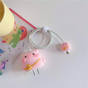Protector de cable con diseños animados