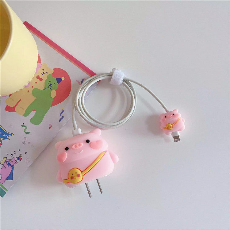 Protector de cable con diseños animados