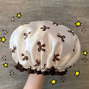 Gorro de baño impermeable satinado