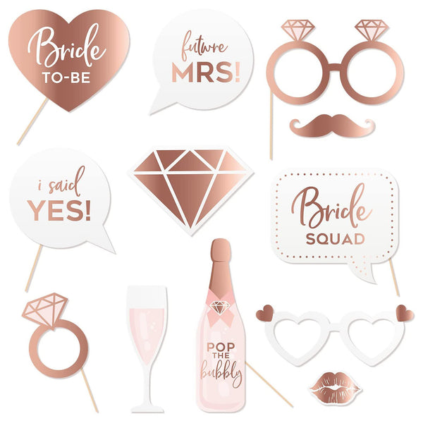 Set de accesorios para fotos de despedida de soltera