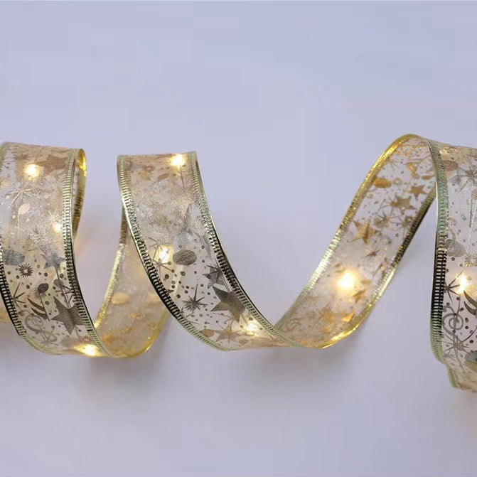 Listón con luces LED para árbol de navidad