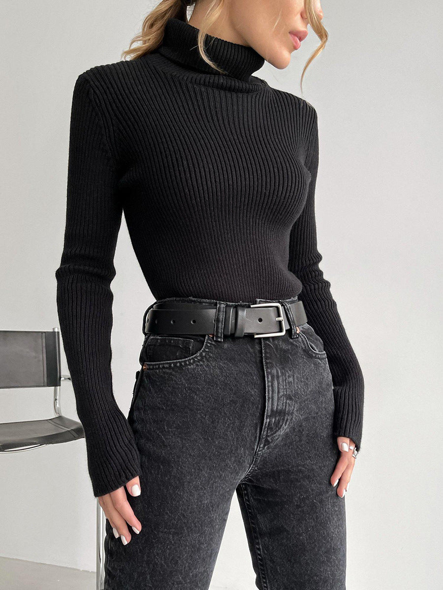 Sweater de cuello alto