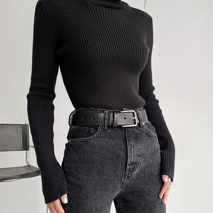 Sweater de cuello alto