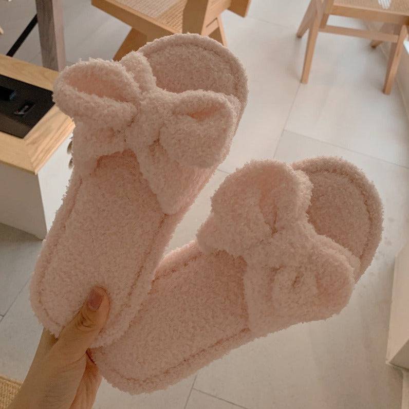 Pantuflas de Moño
