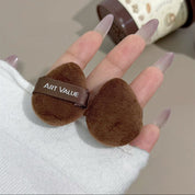 Set de mini esponjas de maquillaje con estuche tipo café - Dressygt