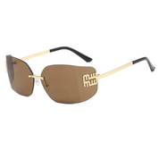 Lentes semi transparentes con letras - Dressygt