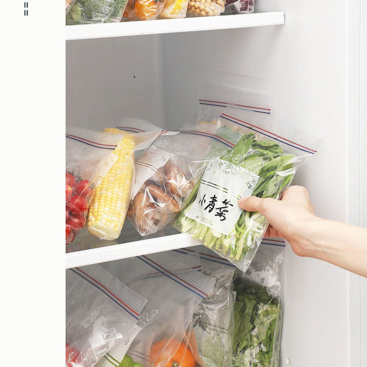 Bolsa grande de plástico para almacenamiento de alimentos
