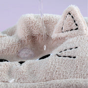 Toalla de cabello con diseño de gatito - Dressygt