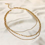 Collar triple de acero inoxidable - Dressygt