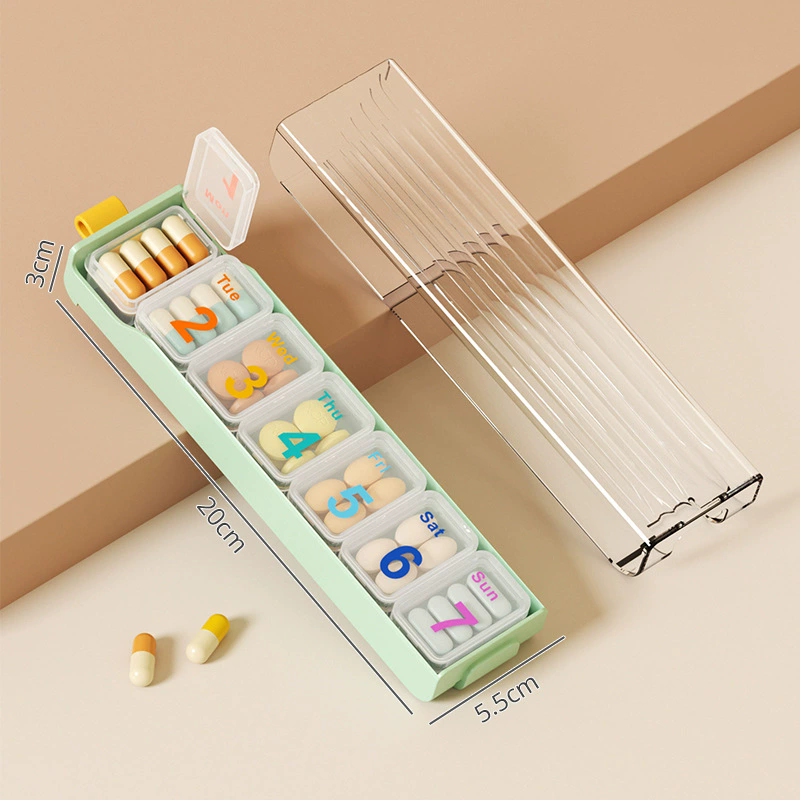 Pastillero semanal portátil