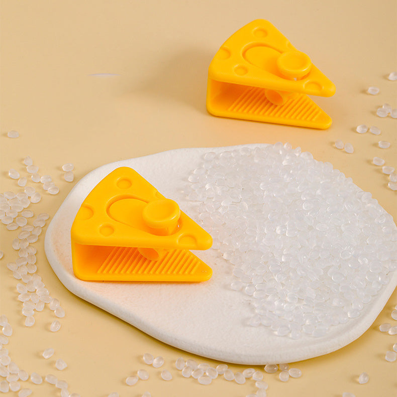Clips de sellado con diseño de queso