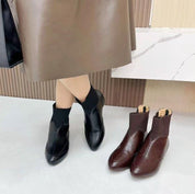 Botines de Mujer con Tacón Bajo