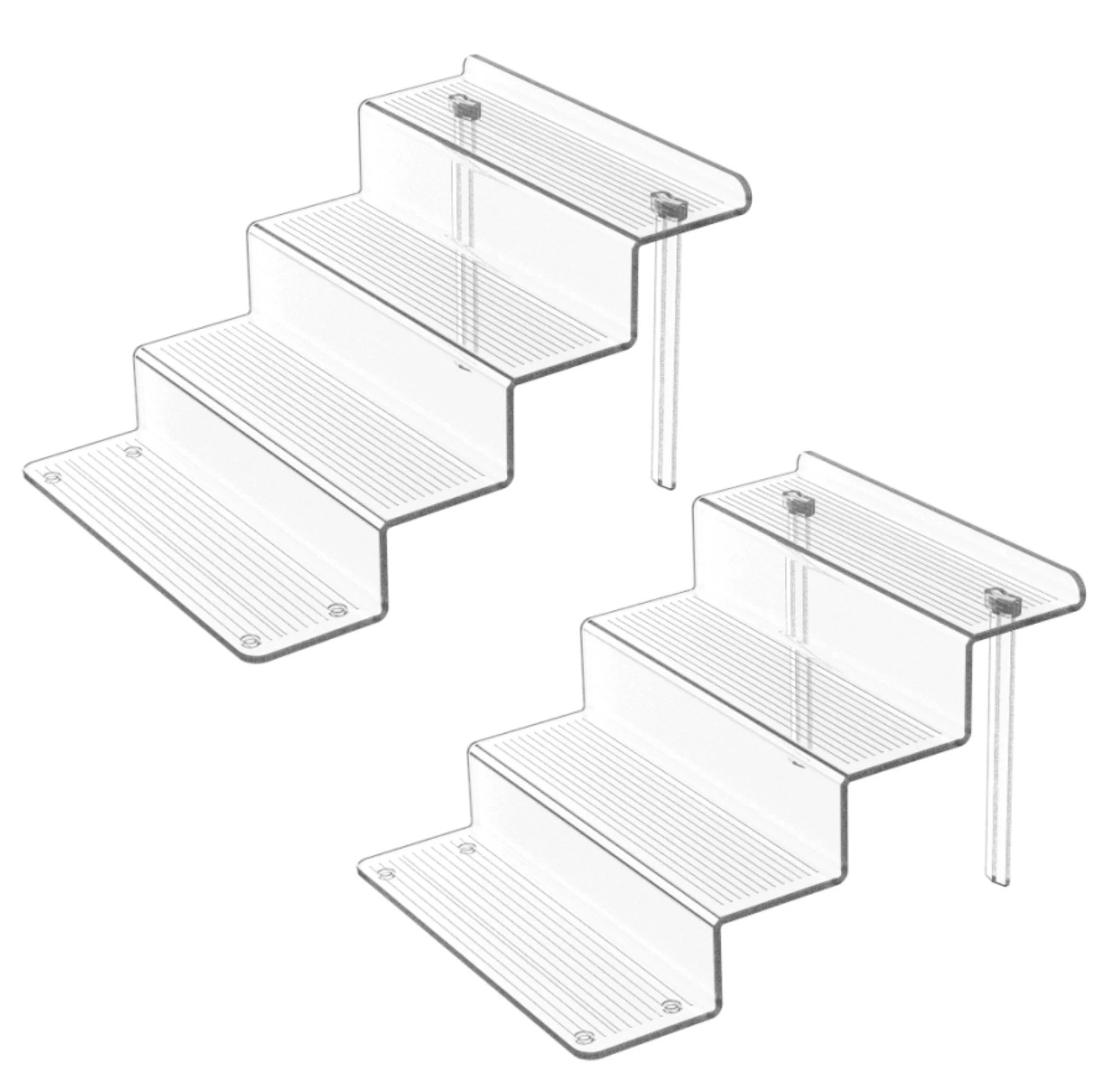 Organizador de acrílico de 4 niveles