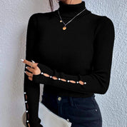 Blusa manga larga de mujer
