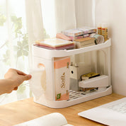 Organizador multiusos de 2 niveles