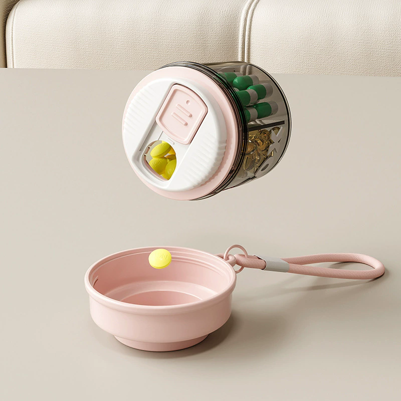 Pastillero hermético con correa portátil - Dressygt