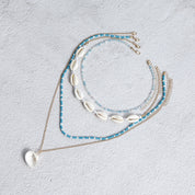 Set de collares con conchas marinas
