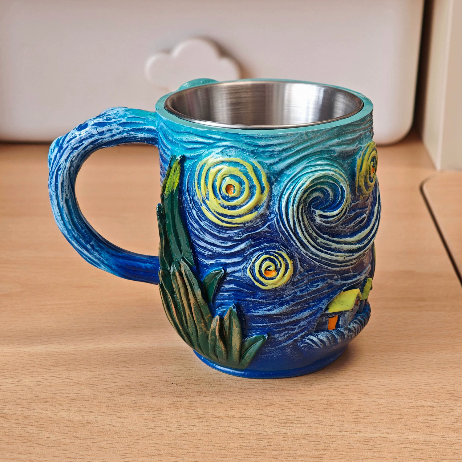 Taza 3D con diseño de la noche estrellada - Dressygt