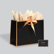Bolsa elegante mediana para regalo con listón
