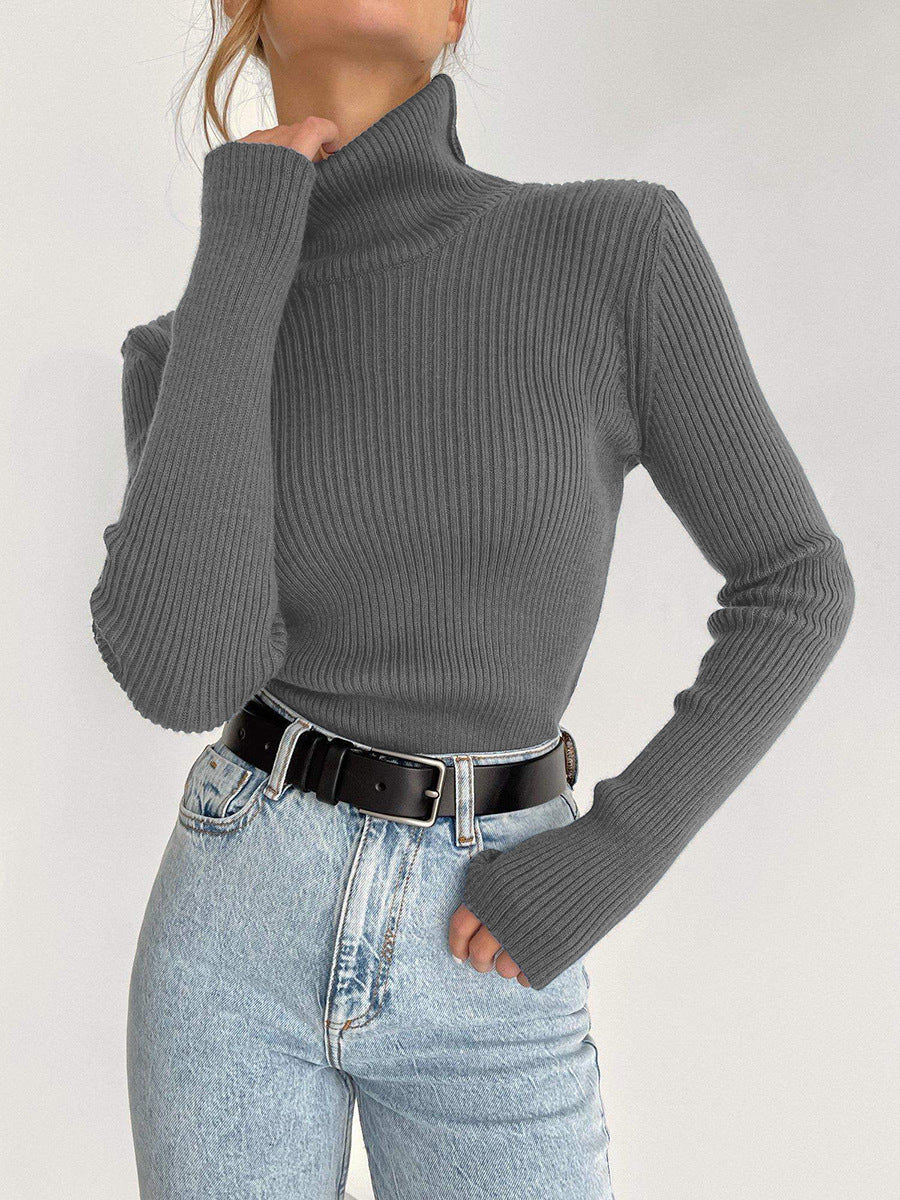Sweater de cuello alto