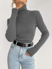 Sweater de cuello alto
