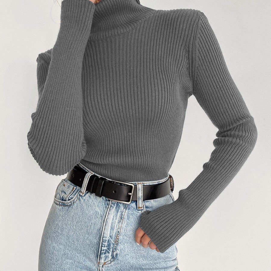 Sweater de cuello alto