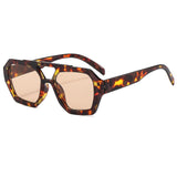 Lentes de sol hexagonales