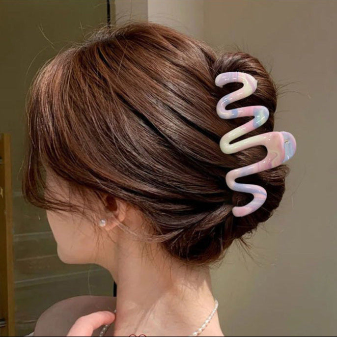 Set de pinzas para cabello marmoleadas - Dressygt