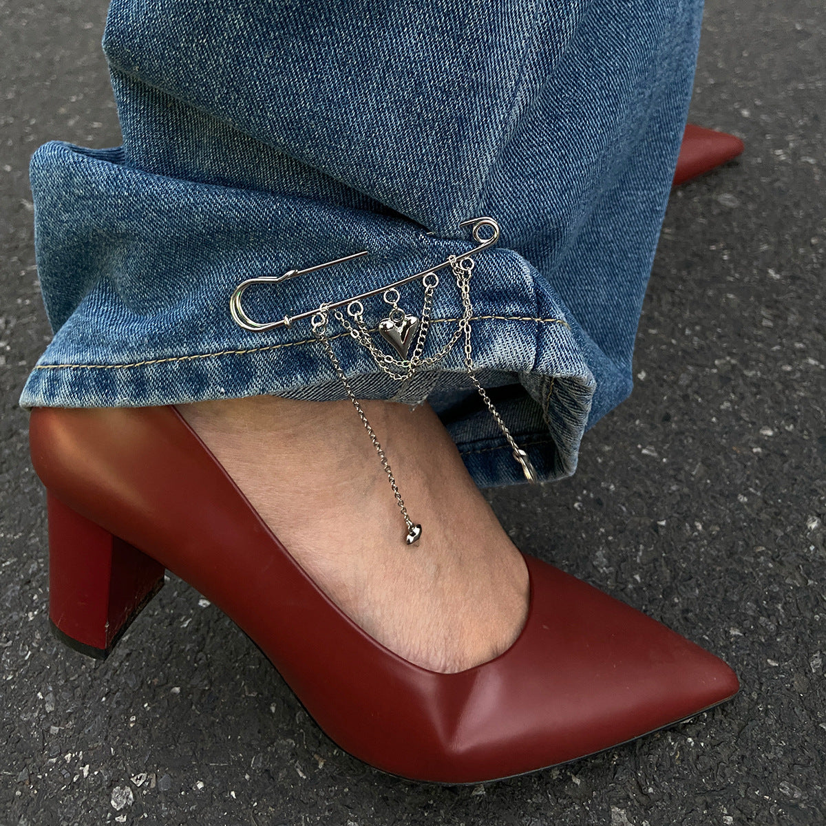 Clip con charms para jeans - Dressygt