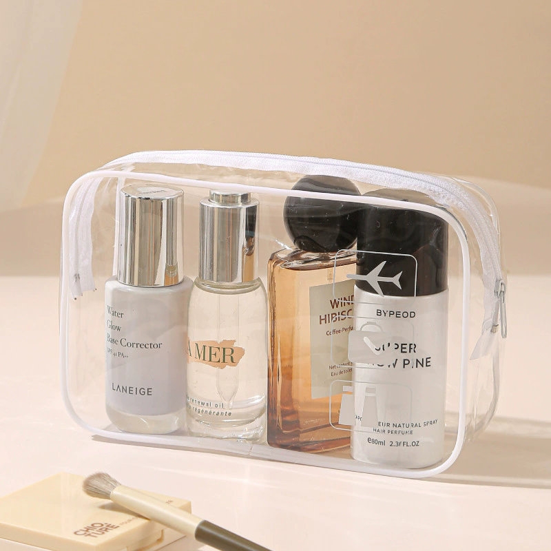 Cosmetiquera pequeña transparente
