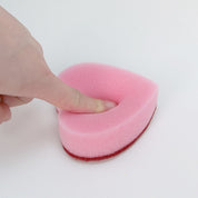 Set de 10 esponjas limpiadoras en forma de corazón