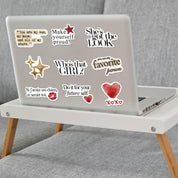 Set de 50 stickers estilo aesthetic