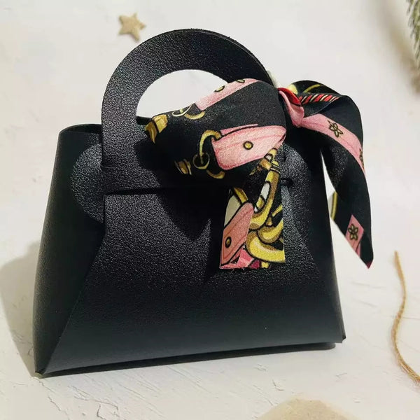 Caja de regalo con diseño de bolso