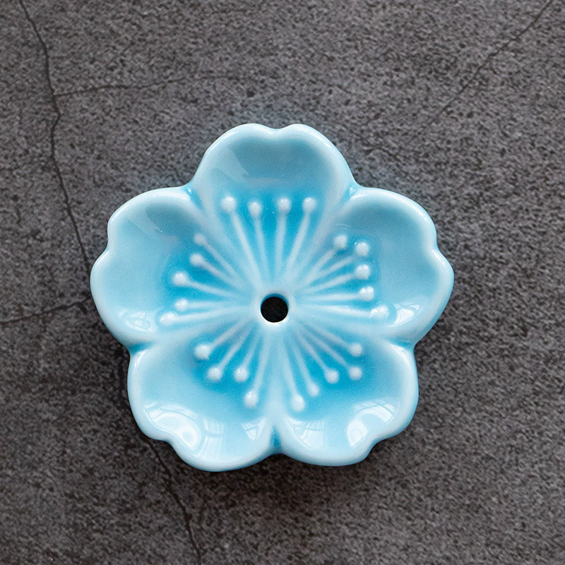 Porta incienso de flor