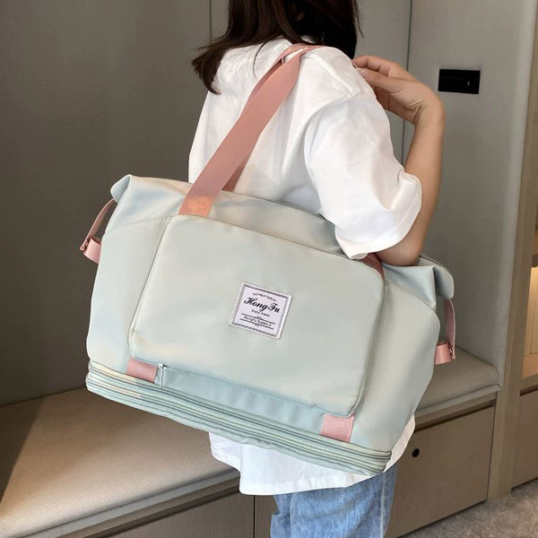 Bolso expandible de hombro