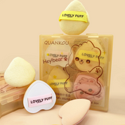 Set de 5 esponjas kawaii para maquillaje - Dressygt
