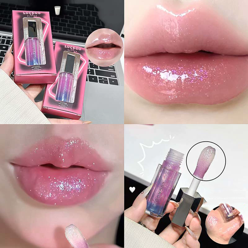 Lip gloss con glitter Luckgo - Dressygt